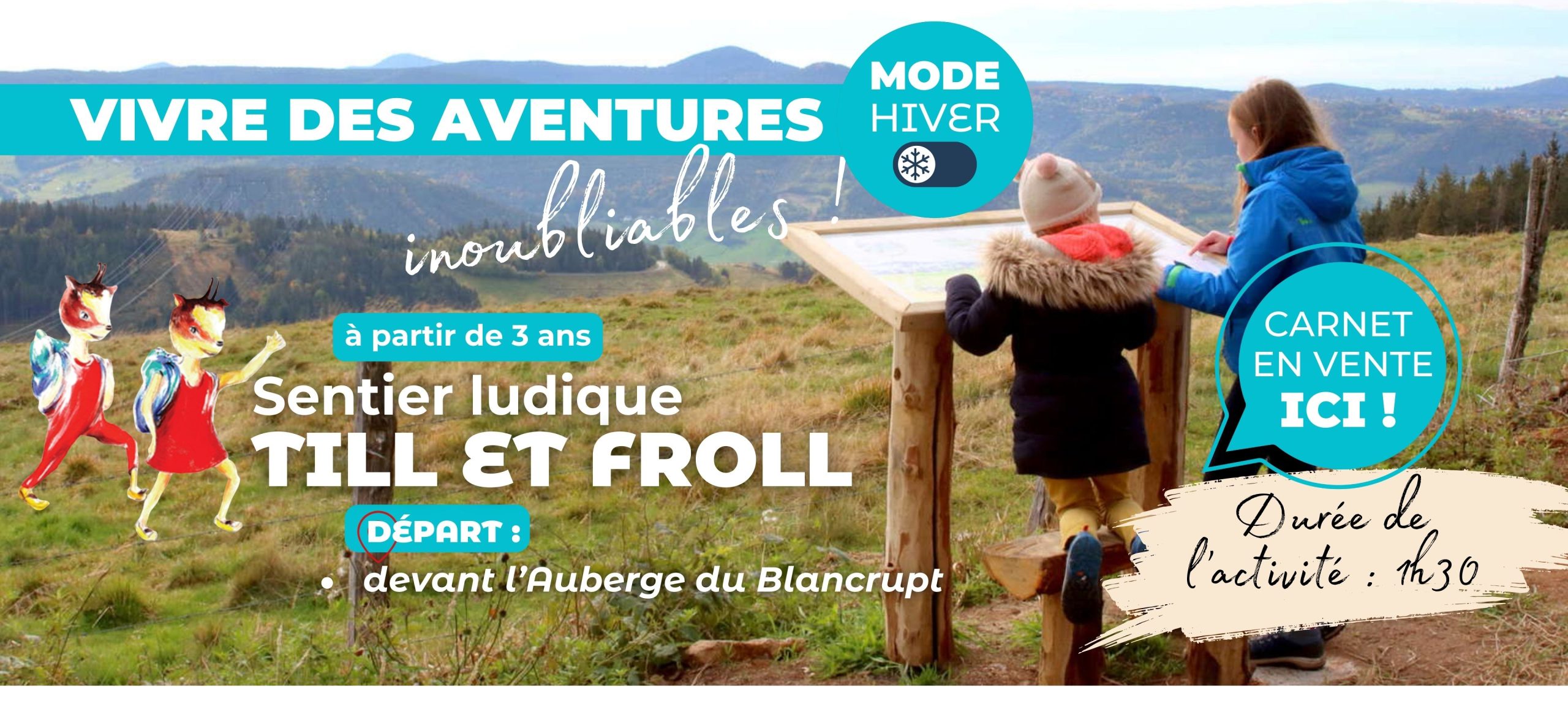 Sentier ludique hiver