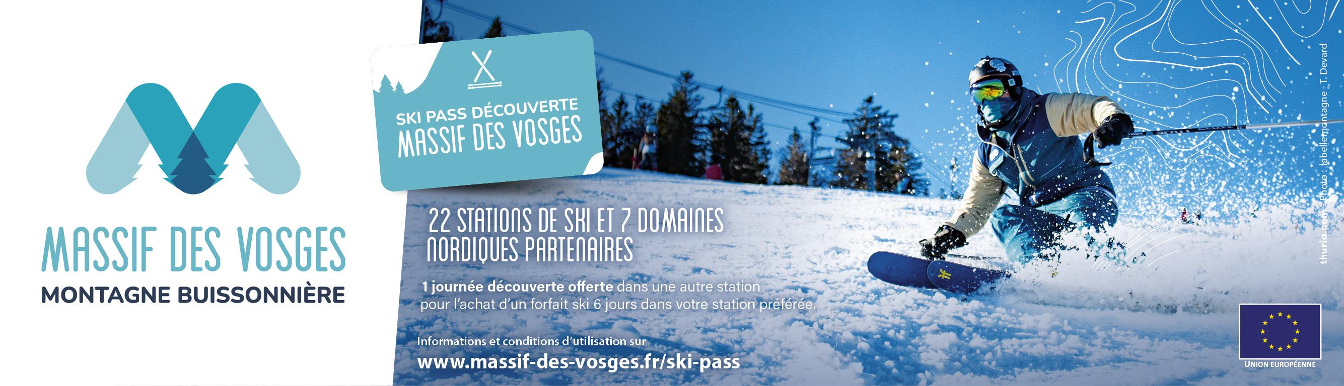 ski pass stations Massif des Vosges Lac Blanc