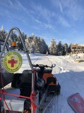 tracker, resort, snowmobile