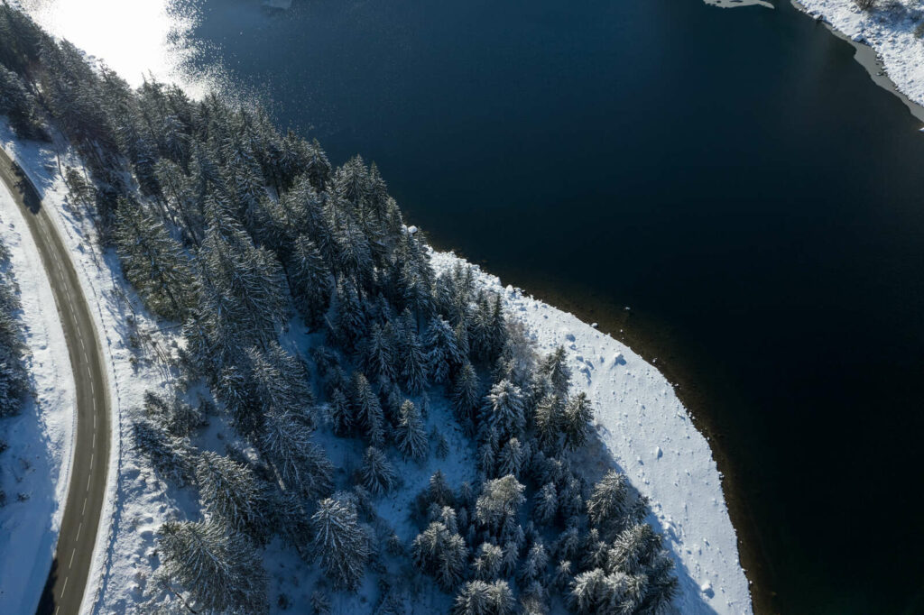 Lac Blanc hiver