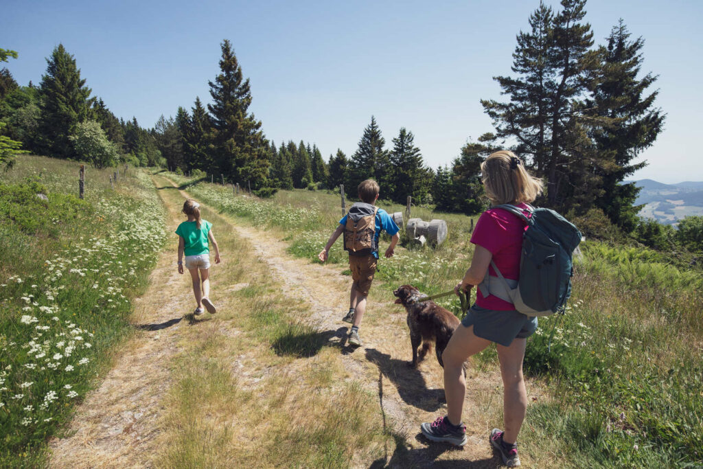 Balade en famille à la station du Lac Blanc - Massif des Vosges