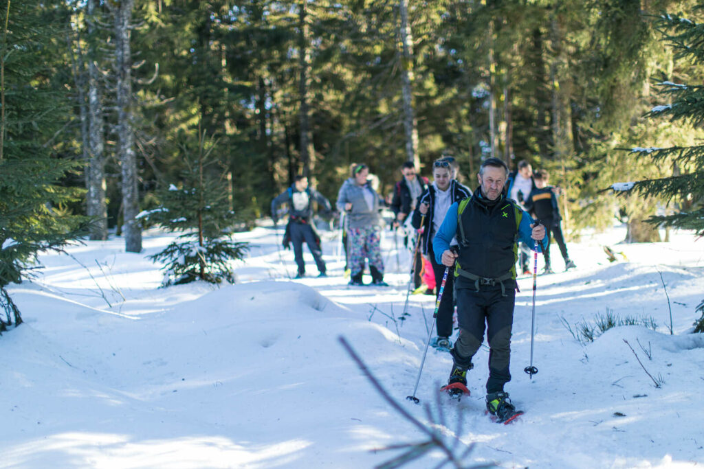 Sorties raquettes accompagnées Lac Blanc Vosges