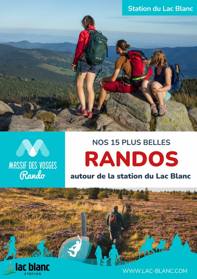 Couverture guide de randonnée Lac Blanc Vosges