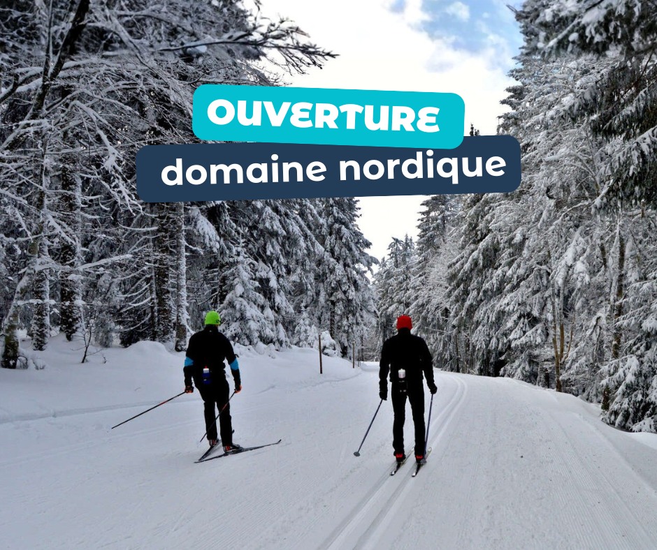Ouverture du domaine nordique au Lac Blanc