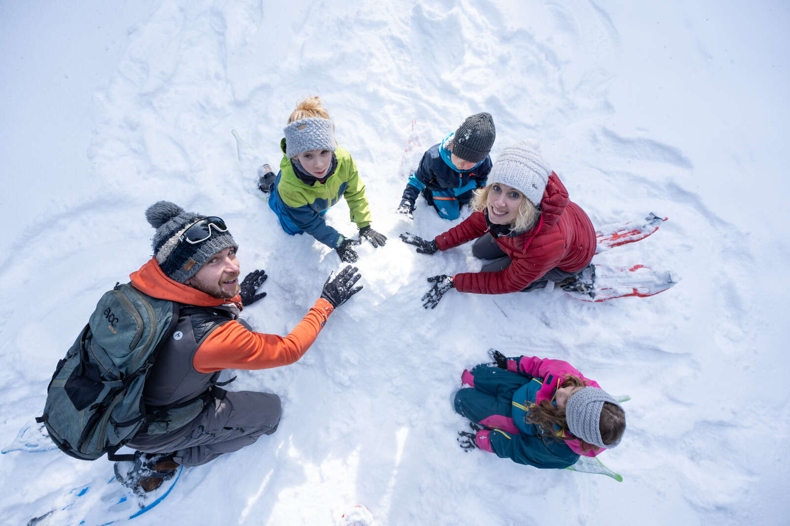 Profiter des joies de la neige en famille