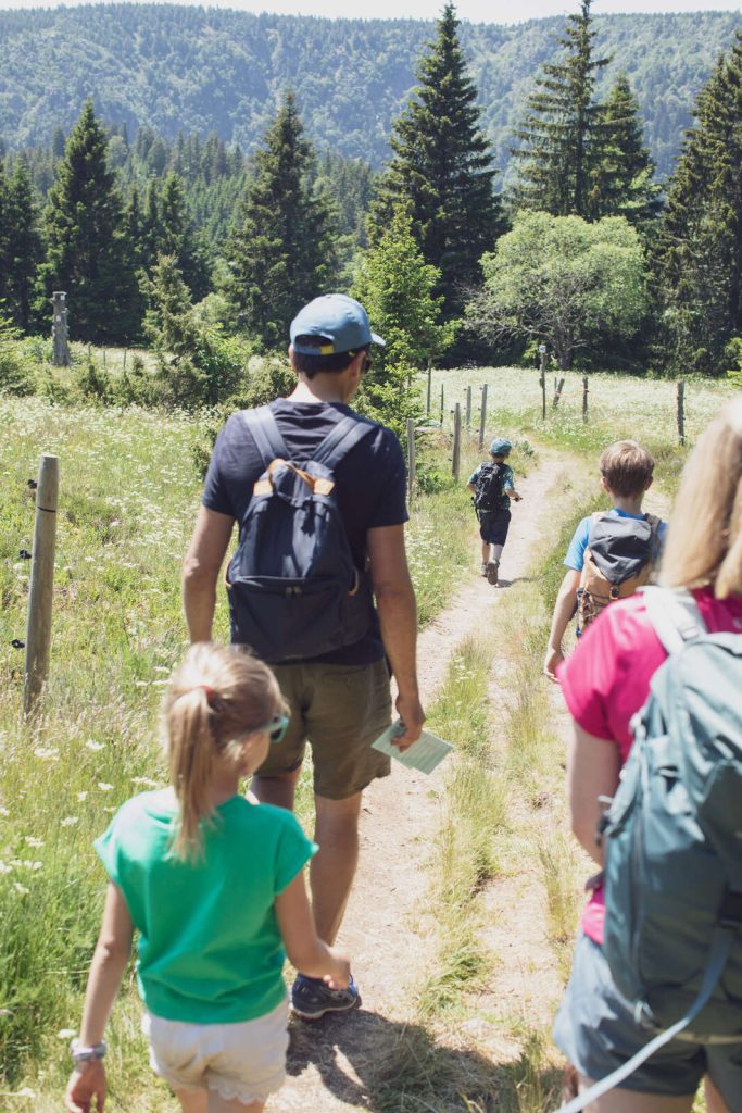Lac Blanc en famille dans le massif des vosges