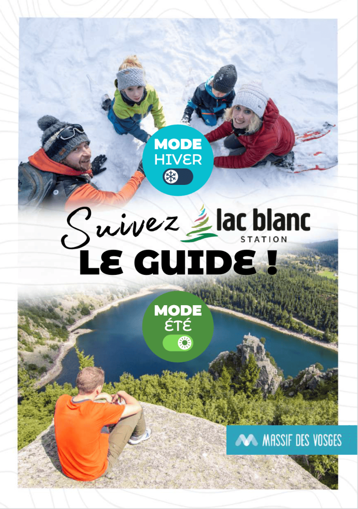 Couverture guide pratique Lac Blanc été et hiver